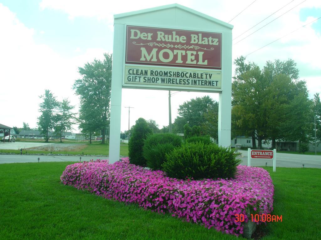 Der Ruhe Blatz Motel Shipshewana Exterior foto