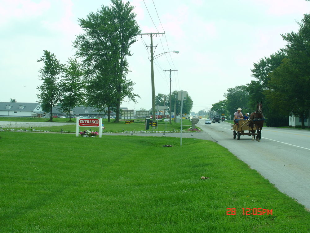 Der Ruhe Blatz Motel Shipshewana Exterior foto